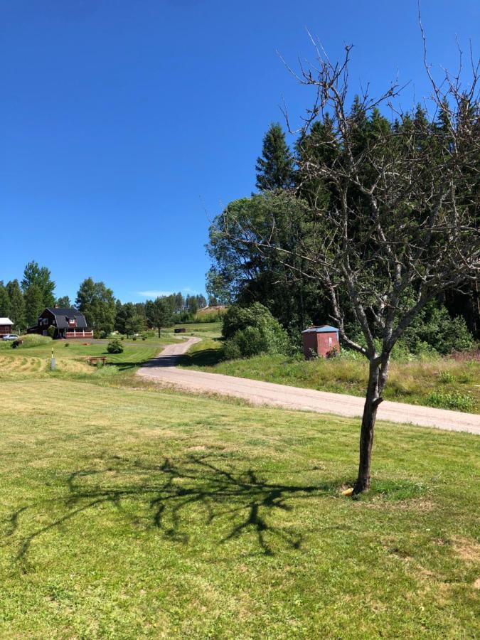 Mysig Timmerstuga Med Braskamin Naera Hovfjaellet Torsby Buitenkant foto